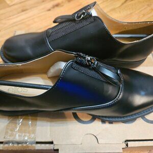Ellos Zip Oxford Flat